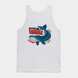 SAVE THE WHALE Tank Top